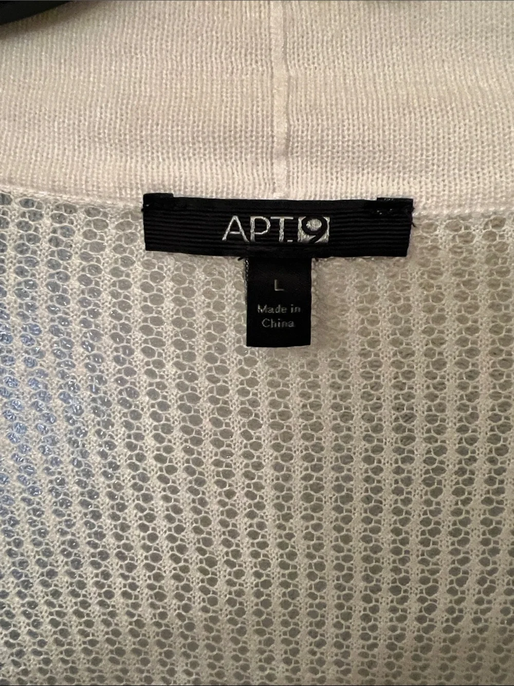 Apt. 9 Navy and White Open-Front Lightweight Cardigans (2-Pack) - Picture 3 of 7